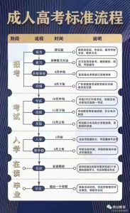 2023年成人高考标准拿证流程（入学前&入学后）-小默在职场